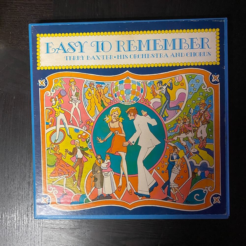 Easy To Remember Terry Baxter & Orchestra Record 12" Vinyl LP Box Set 33 RPM